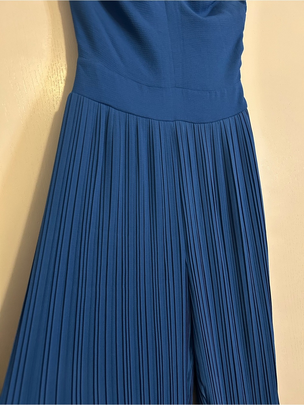 Sezane Piper Cobalt Blue Jumpsuit - Picture 4 of 10